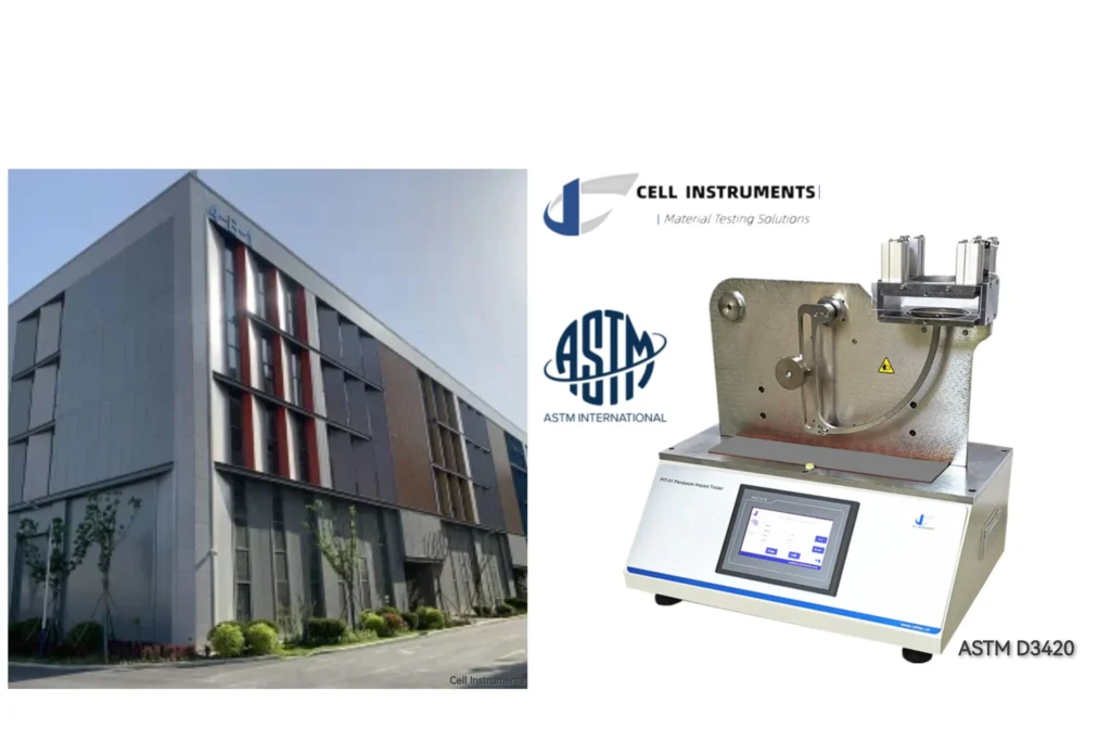 The film pendulum impact tester is designed in accordance with ASTM D3420, including the Spencer impact test, to meet key ASTM standards for impact testing of plastics and ensure reliable evaluation of film durability.